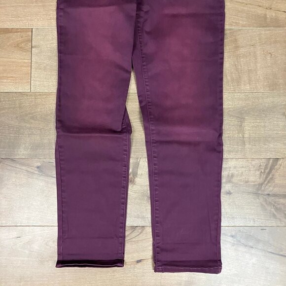 Soft Surroundings Women’s Size M Pants Straight Leg Full Length Purple NWT! - Picture 4 of 12